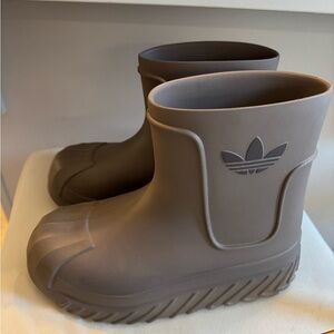 Adidas Brown Rubber Boots